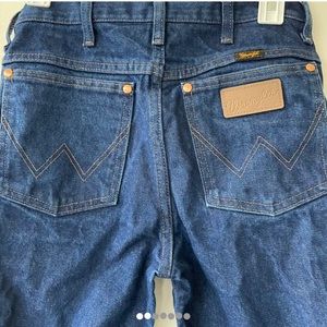 Vintage style cowboy cut Wranglers